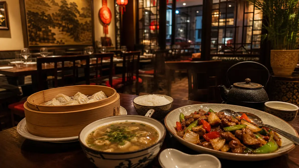 Restaurant chinois à Strasbourg avec repas complet à partager en centre-ville