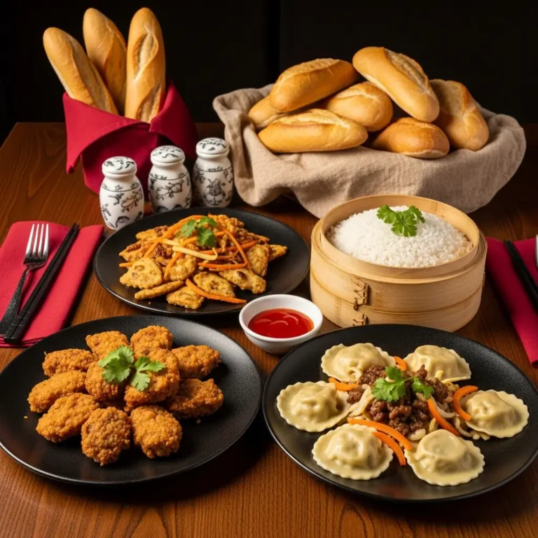 Restaurant chinois à Strasbourg — nems croustillants, raviolis vapeur et riz, sur place ou à emporter